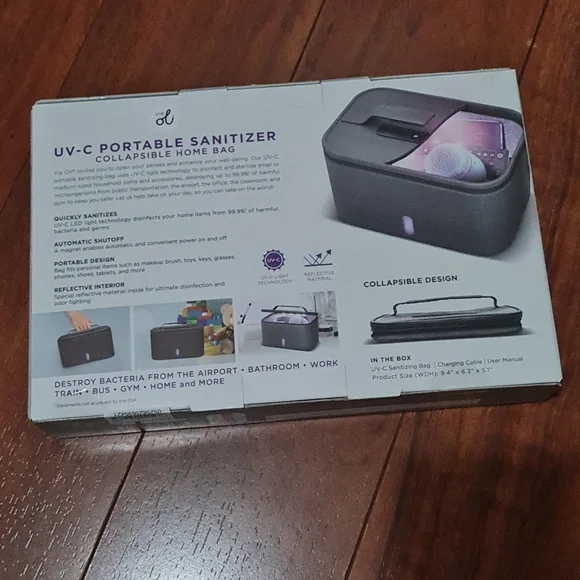 UV-C PORTABLE SANITIZER BAG - Picture 2 of 6